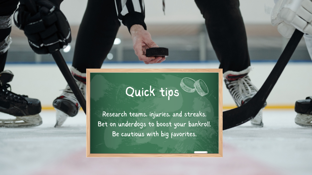 tips of hockey betting 