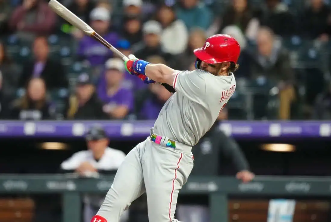 Phillies double up Rockies for fourth straight win SportsHub