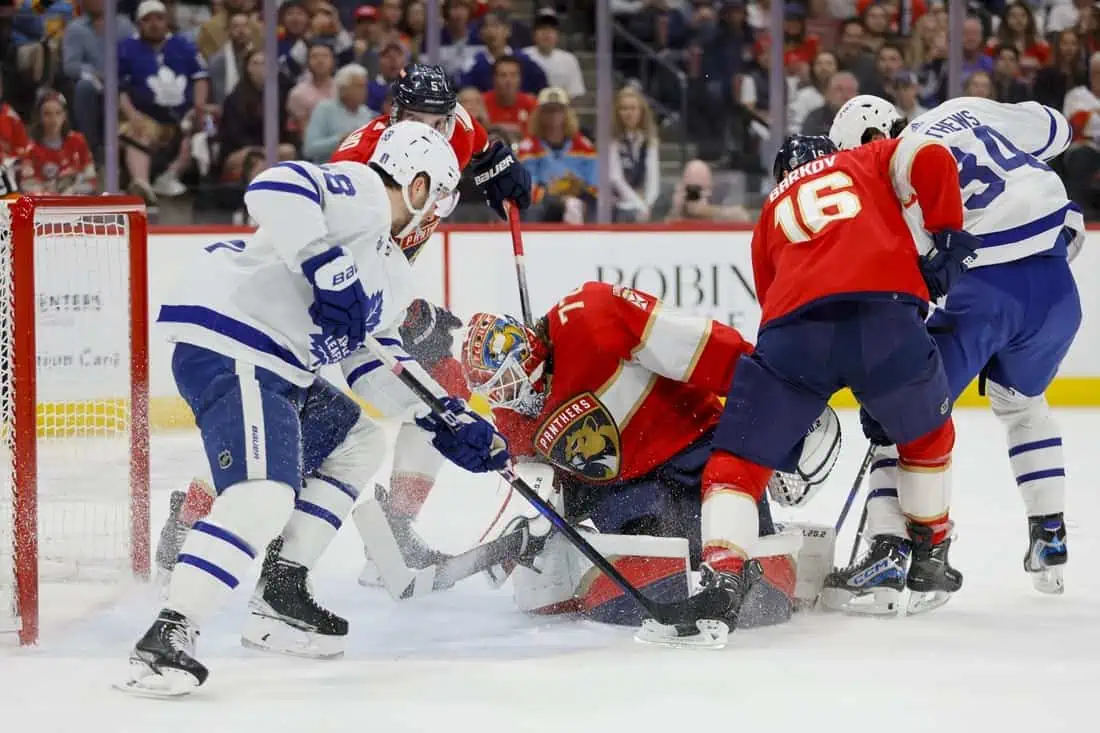 Ot Win Gives Panthers 3 0 Lead Over Maple Leafs