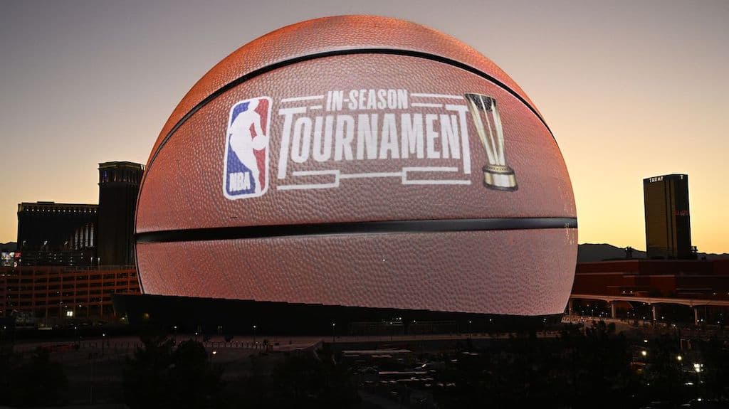 las vegas dome promoting In-Season NBA Tournament betting