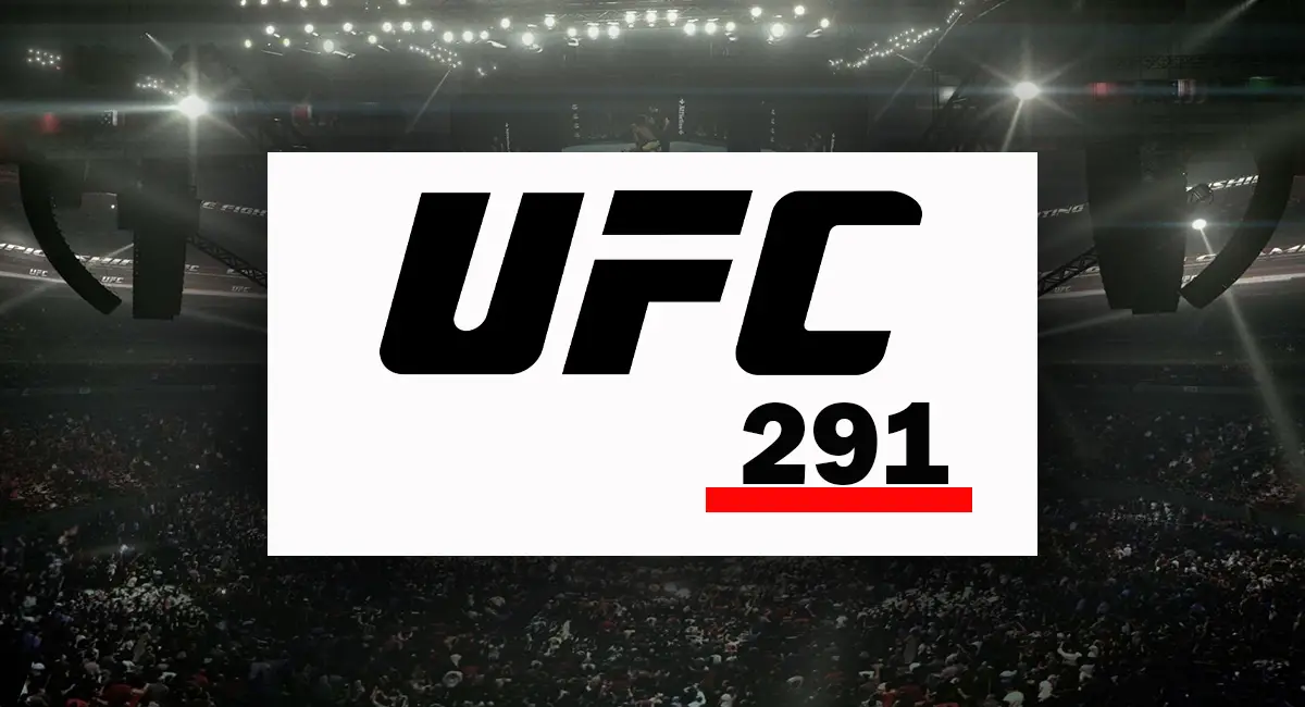 UFC 291 Poster Logo