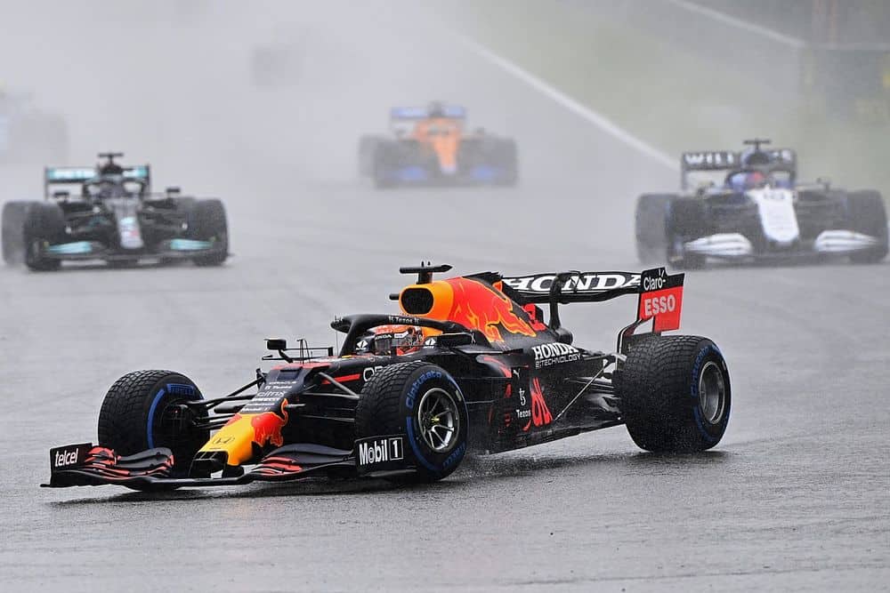 Max Verstappen in Belgian Grand Prix 