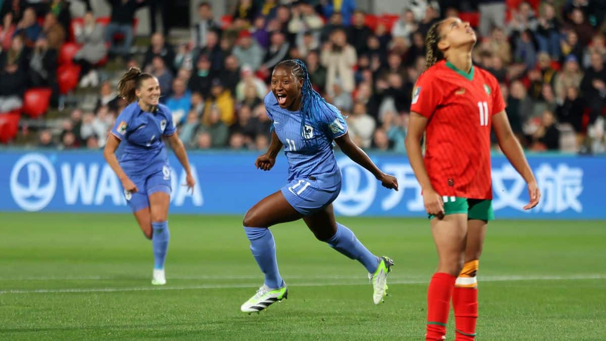 France eliminating Morocco in WWC