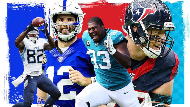 Gone are these past stars of the AFC South
