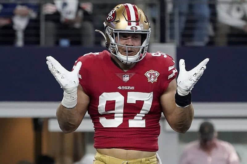 Bosa's contract will impact NFC West win totals