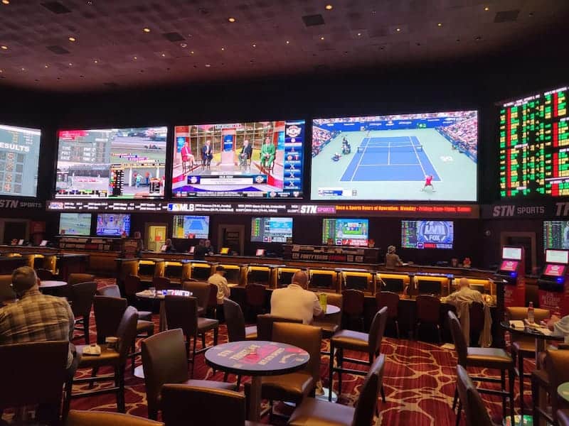 Playing out our sports betting contests in Las Vegas