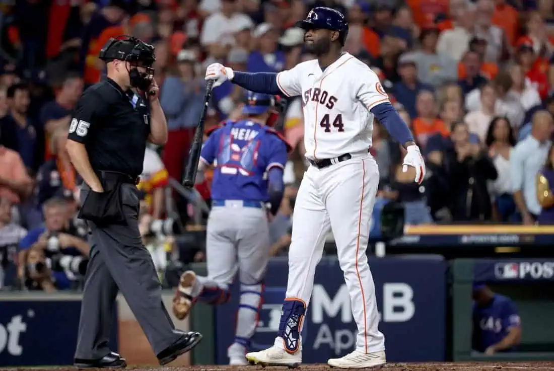 Astros DH Yordan Alvarez battling illness, Sports