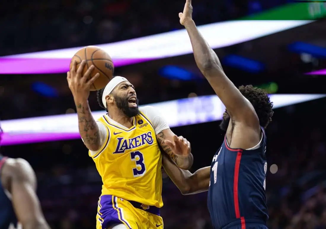 Joel Embiids Triple Double Fuels 76ers To Blowout Over Lakers 