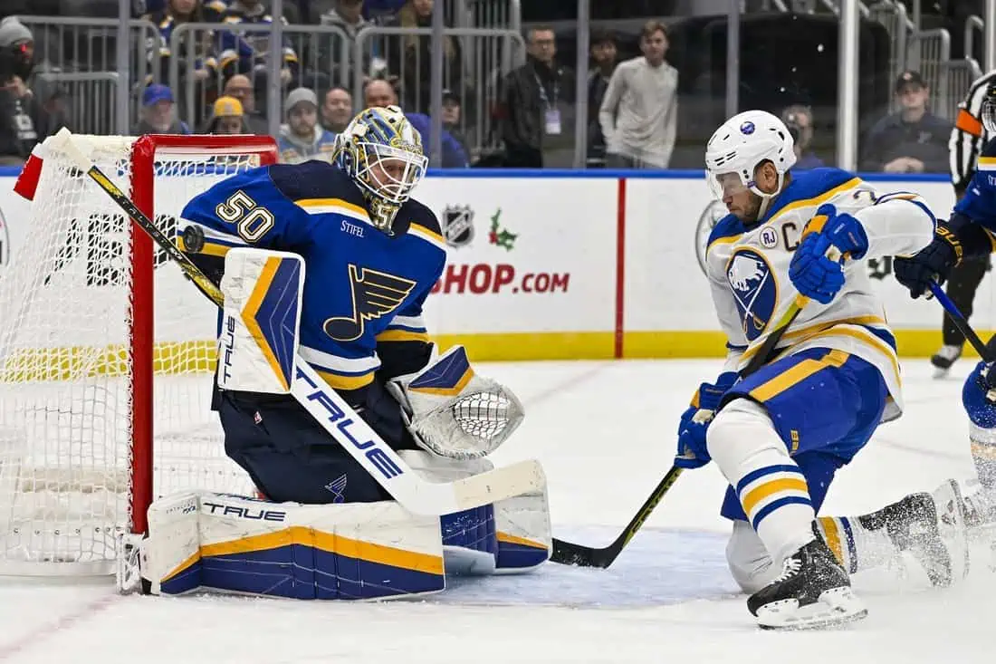 Efficient Blues make them count in win vs. Sabres