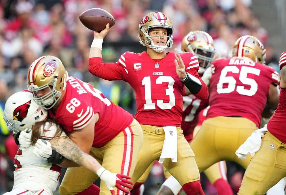 Brock Purdy tosses four touchdowns as 49ers blitz Cardinals - SportsHub