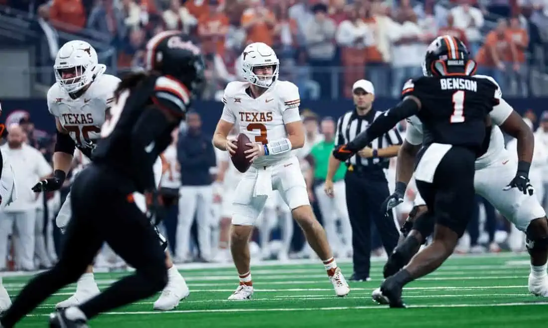 Big 12 Championship: Quinn Ewers’ record-breaking game lifts No. 7 ...