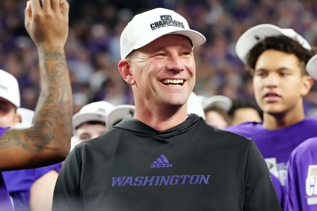 Washington's Kalen DeBoer Voted AP Coach Of Year - SportsHub