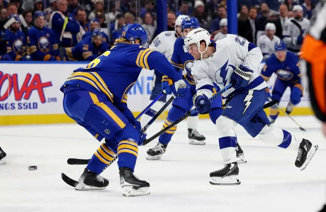 Lightning Get Past Sabres, Take Win Streak To Five - SportsHub