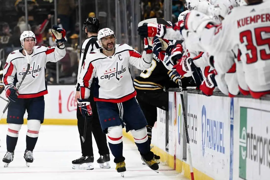 NHL Roundup: Alex Ovechkin Sets Empty-netter Mark As Caps Top Bruins ...