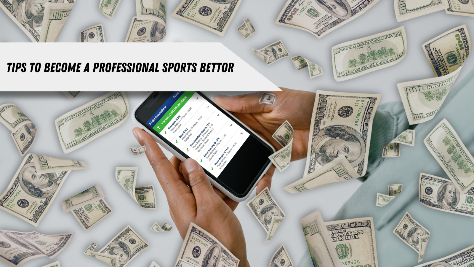 Tips on becoming a Professional Spots Bettor